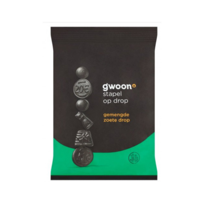 Gwoon Gomas Licorice Doces 400g