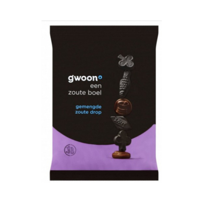 Gwoon Gomas Licorice Salgadas 400g