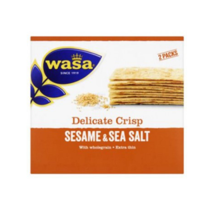 Wasa Crackers Thin Sesame and Salt 190g